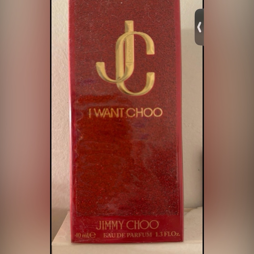 Jimmy Choo Red Glitter I Want Choo perfume